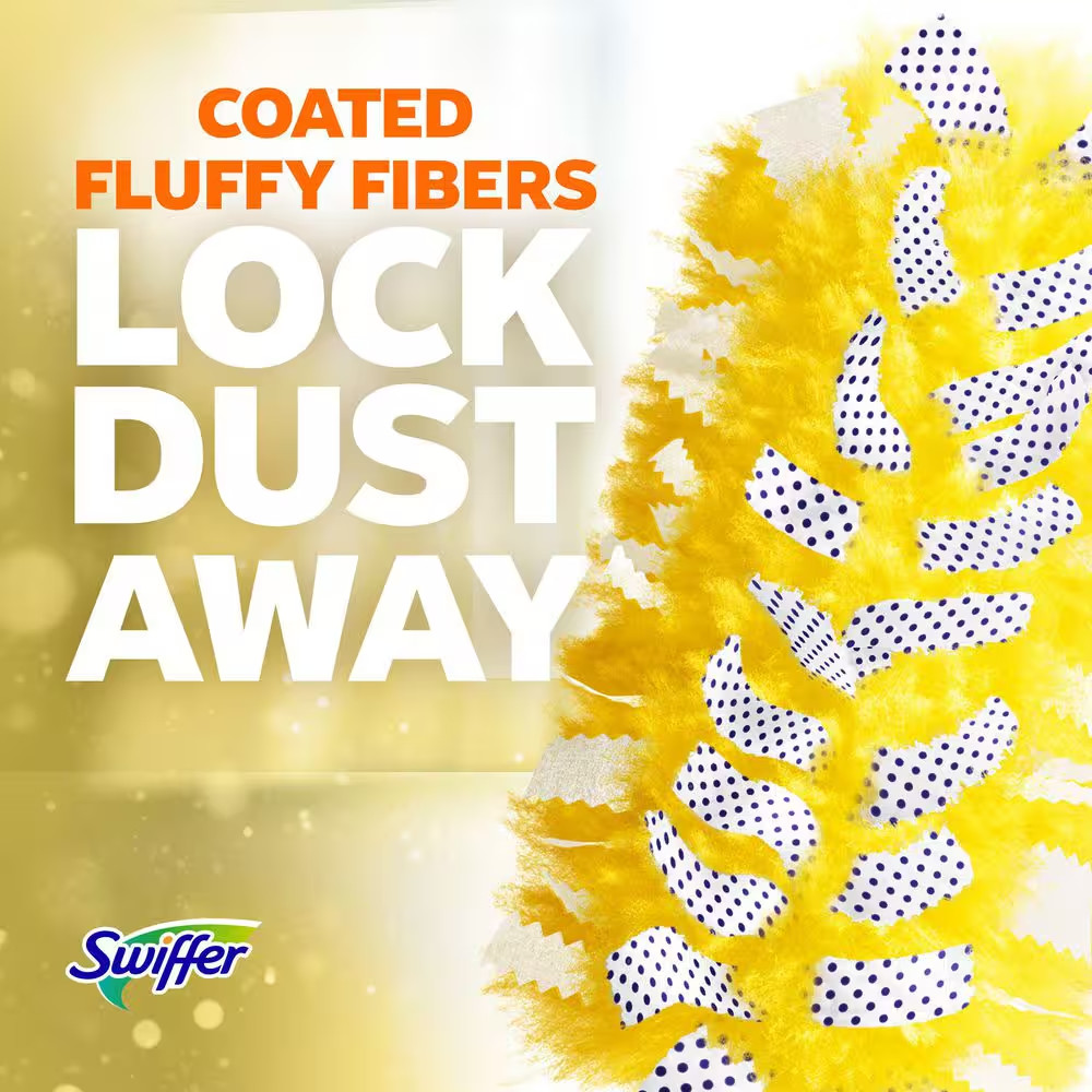 Heavy-Duty Unscented Multi-Surface Microfiber Duster Refills (11-Count)