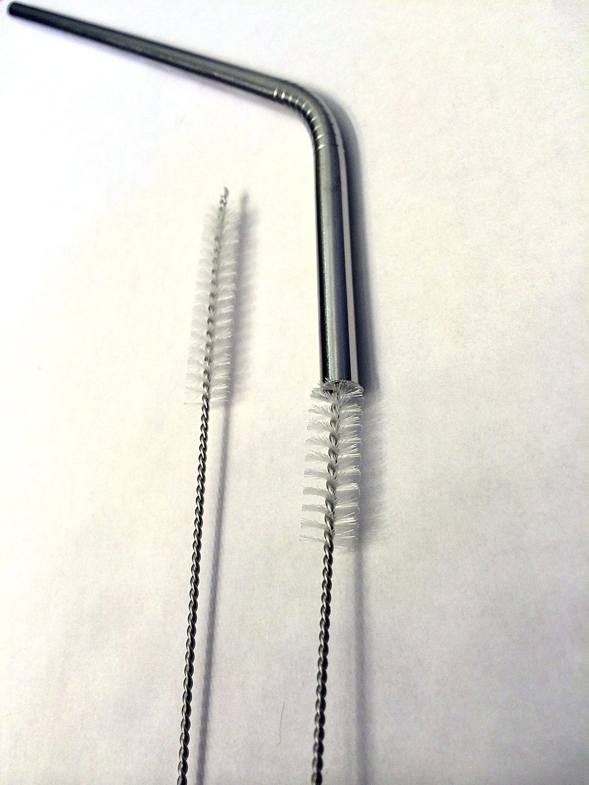 Drink Straw Cleaning Brush – set of 4 Stainless Steel brushes for drinking st…