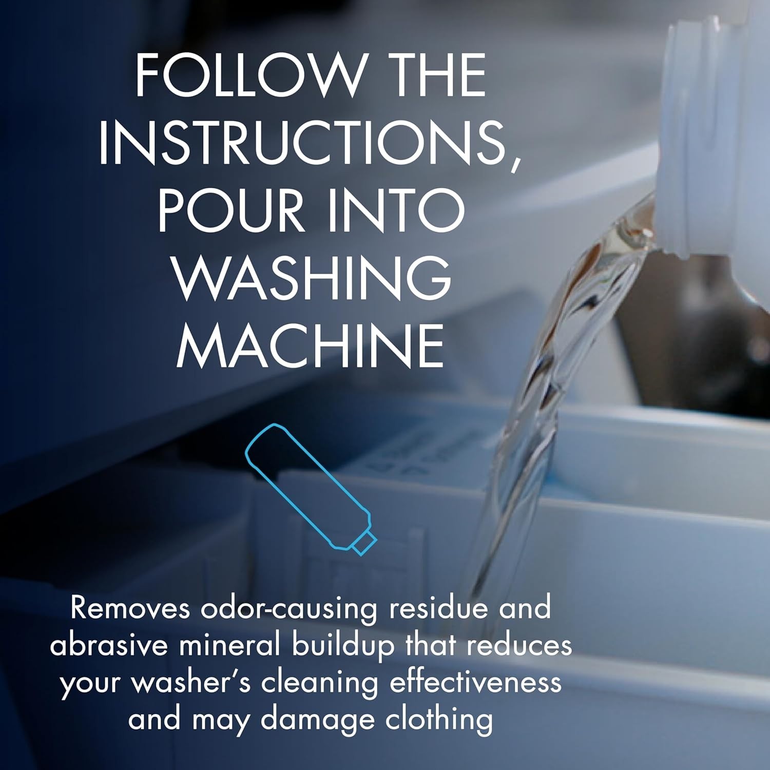 Glisten Washing Machine Cleaner Helps Remove Odor 12OZ 3-Pack
