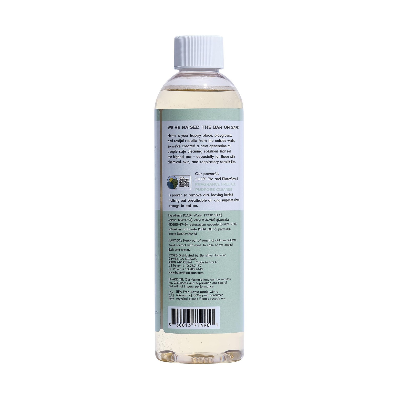 Unscented All Purpose Cleaner Concentrate – Plant-Based, Non-Toxic, Multi-Sur…