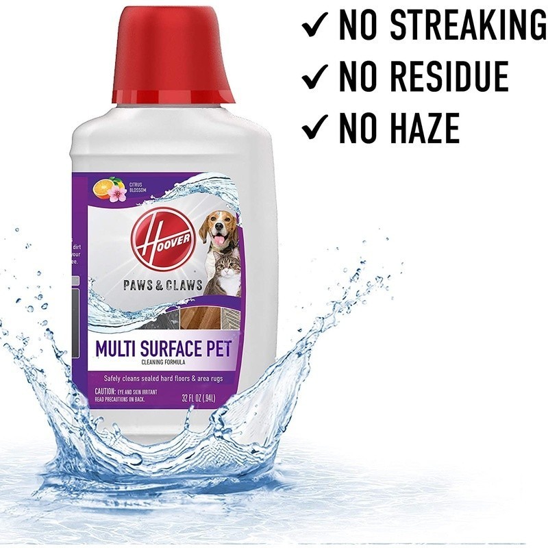 Pet Hard Floor Cleaning Solution Enzymatic Jasmine Breeze Odor Eliminator 32oz