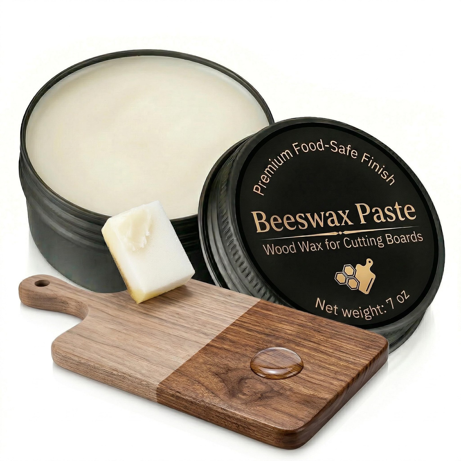 Cutting Board Wax Wood Butter Food Grade Mineral Oil Beeswax – Cutting Board …