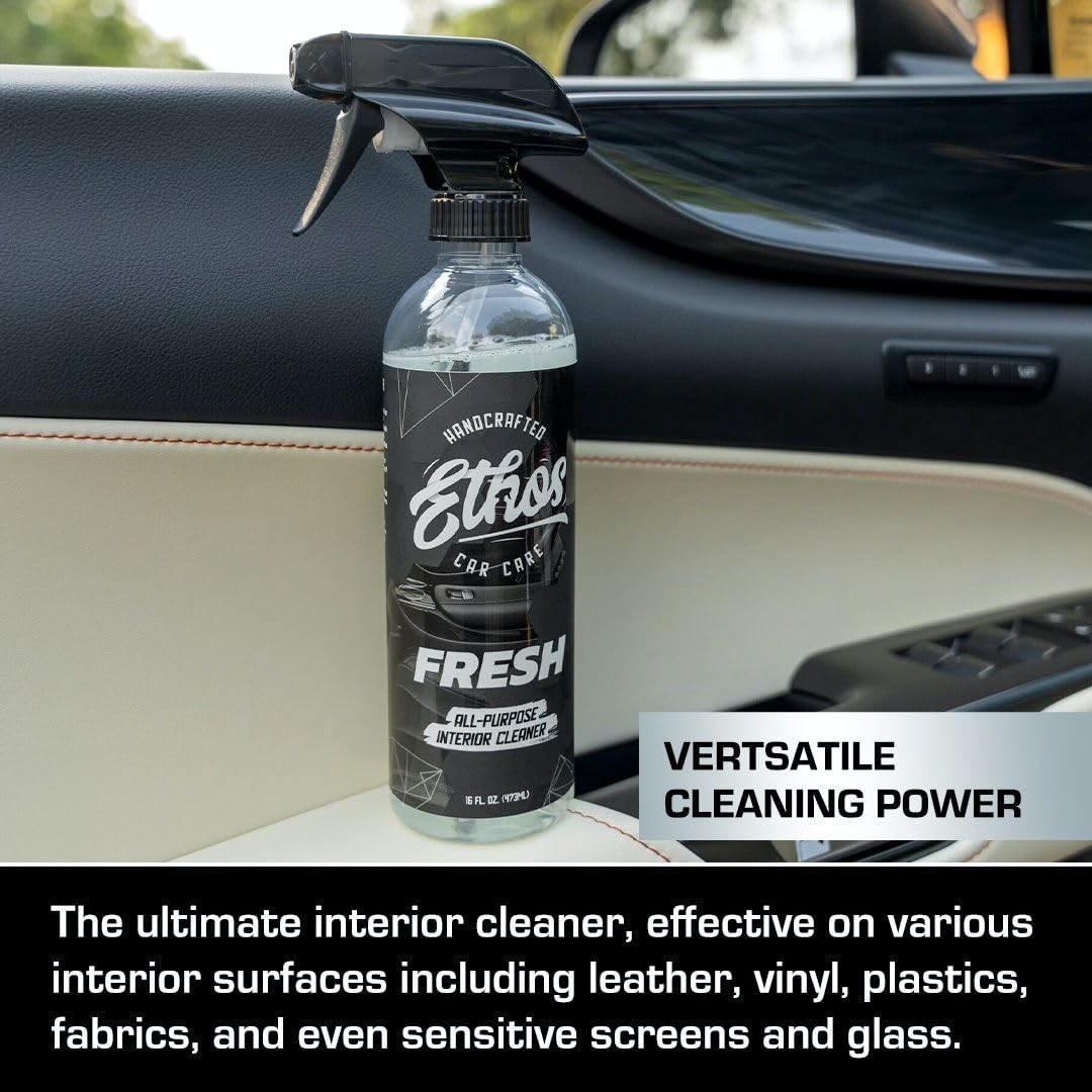Ethos FRESH – All Purpose Interior Cleaner Car Detailing Kit, Detailing Spray…