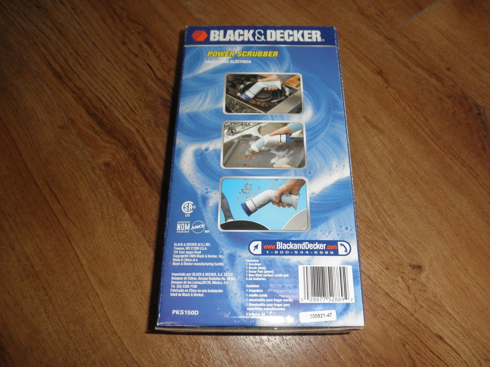 Black & Decker Battery Powered Power Scrubber PKS150D, New