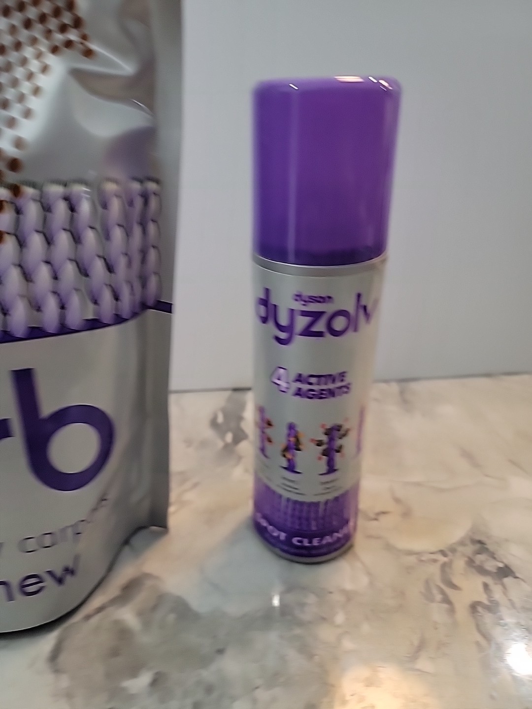 Dyson Zorb Carpet Maintenance Powder 26.5 oz and Dyzolv Spot Cleaner 8.5 oz Kit