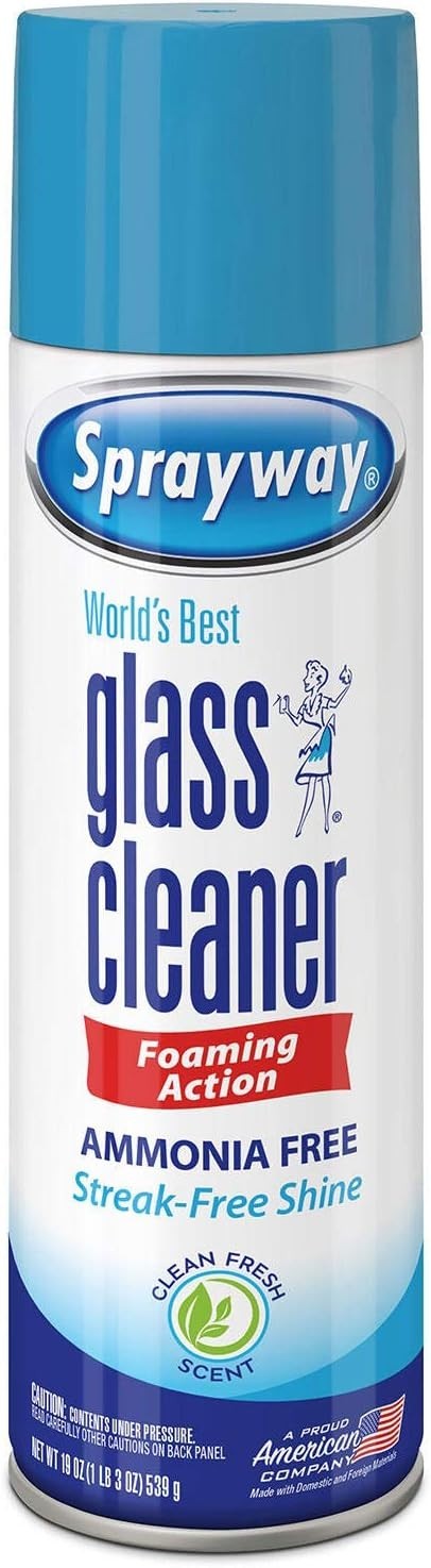 Sprayway Glass Cleaner – 19oz cans (4 PACK) limited stock (free Shipping)