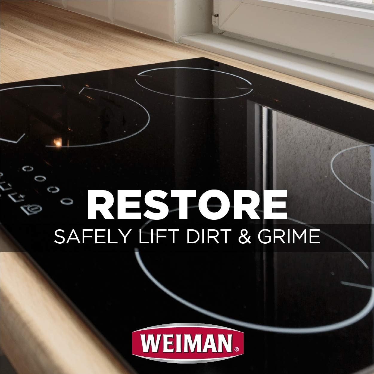 Reusable Non-Abrasive Pads – Effortlessly Remove Burned-On Food from Cooktops