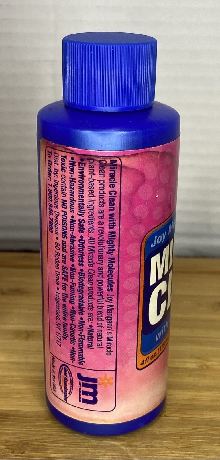 Joy Mangano’s Miracle Clean Mighty Molecules Jewelry Cleaner Bottles 4 oz & 8 oz