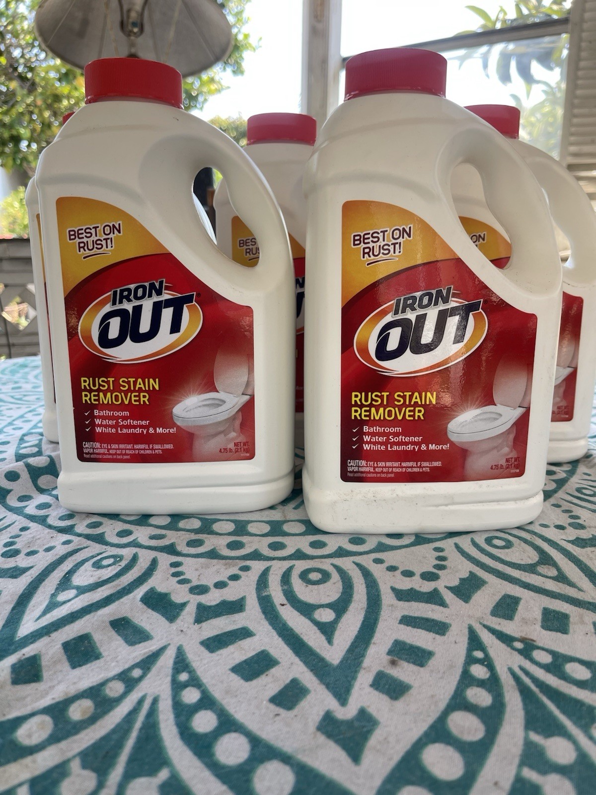 IronOut (4.75lb) Rust Remover Heavy-Duty Stain Cleaner for Laundry Toilets