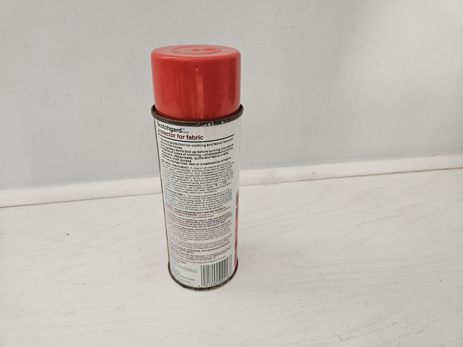 Scotch Gard Protector Fabric Upholstery 14oz 1987 OLD FORMULA – Approx 85% Full