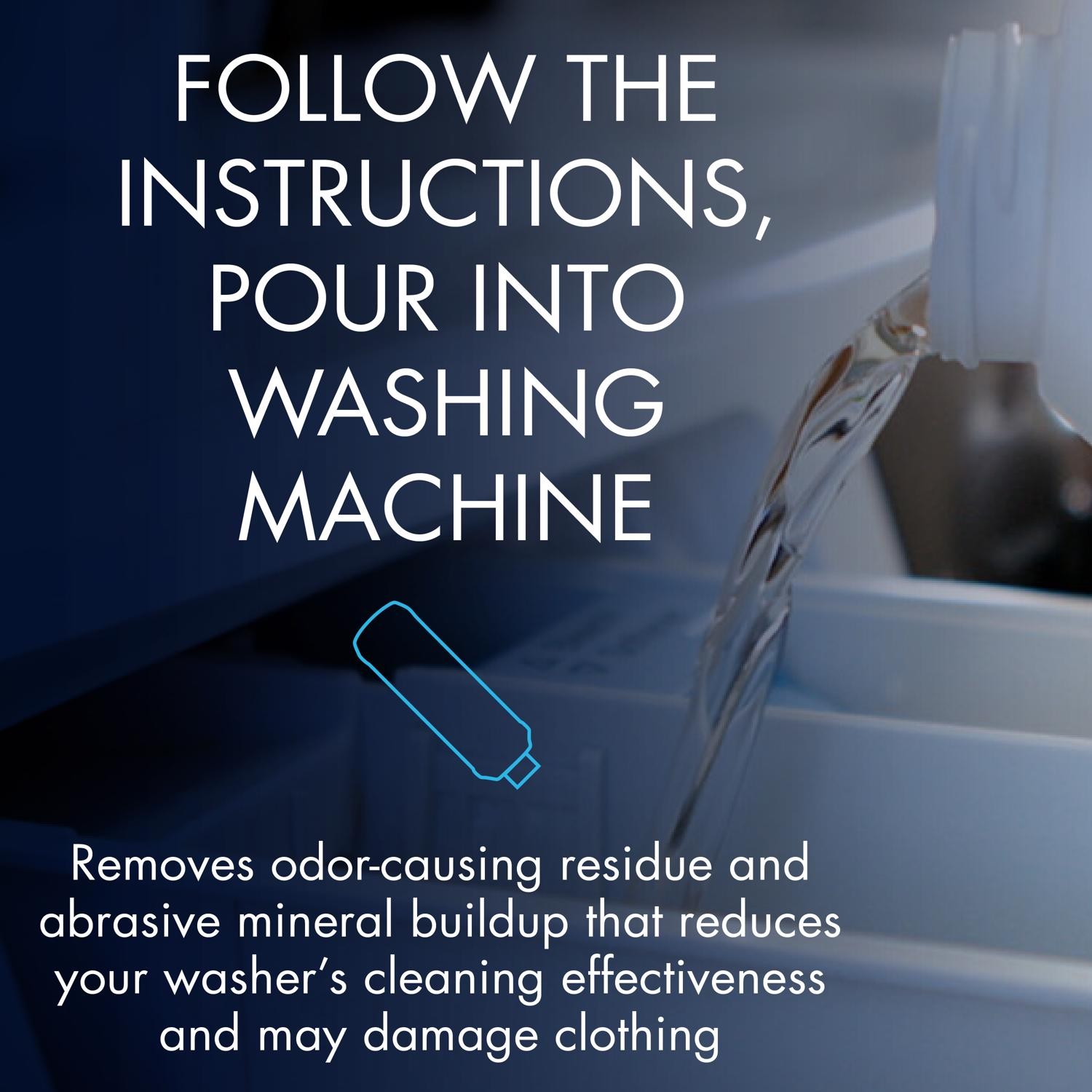 Washer Magic WM0612N Fresh Scent High Efficiency Washing Machine Cleaner 12 oz.