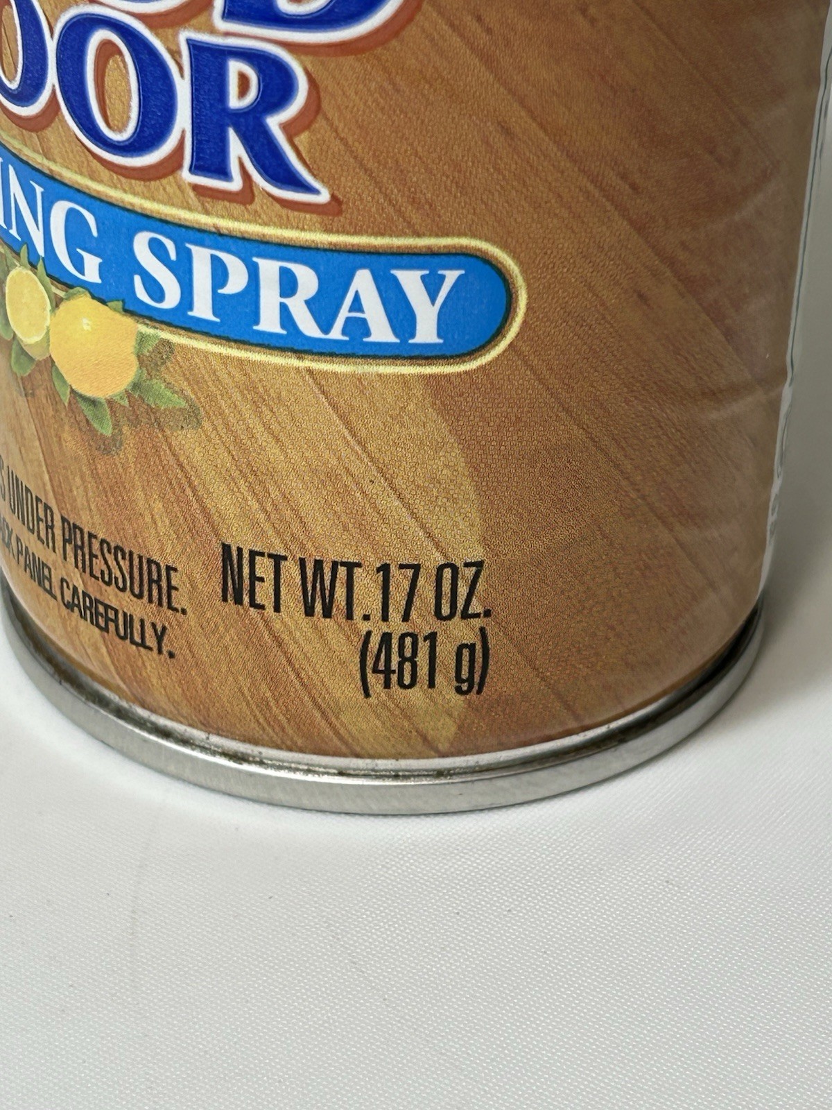 NEW – VINTAGE 1998 Pledge 17 oz. Wood Floor Cleaning Spray DISCONTINUED Prop B47