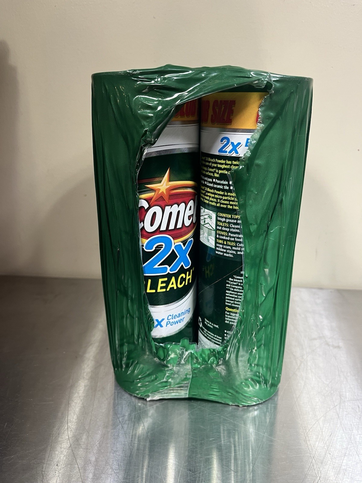 Free Shipping! Comet 2X Bleach Powder Cleanser 28oz – 6 Pack
