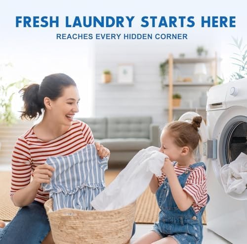 Washing Machine Cleaner Tablets and Deodorizer: 24 Pack Laundry Machine Tub D…