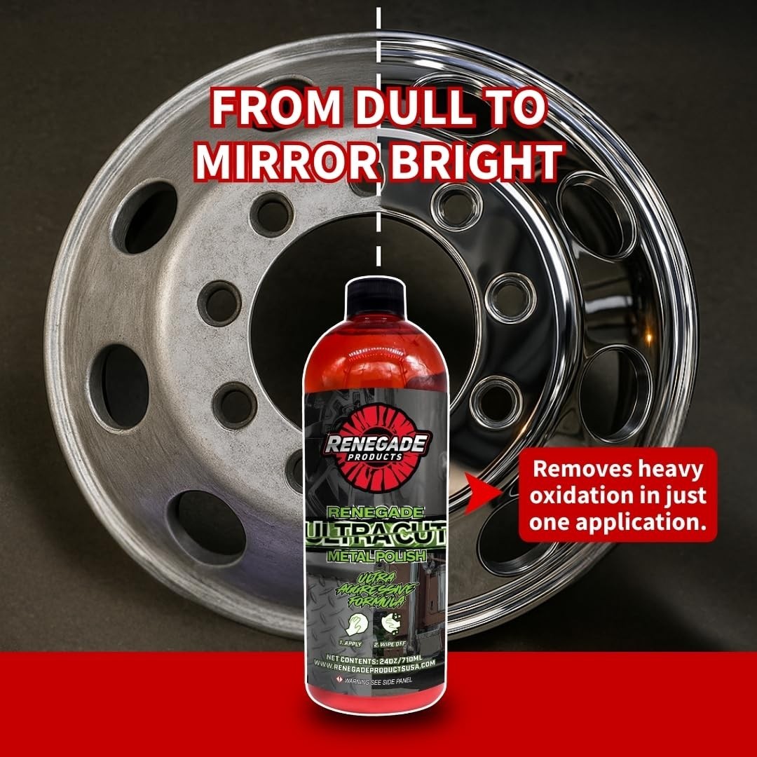Ultra Cut Metal Polish 24 Oz – Aggressive Formula for Aluminum & Stainless Steel