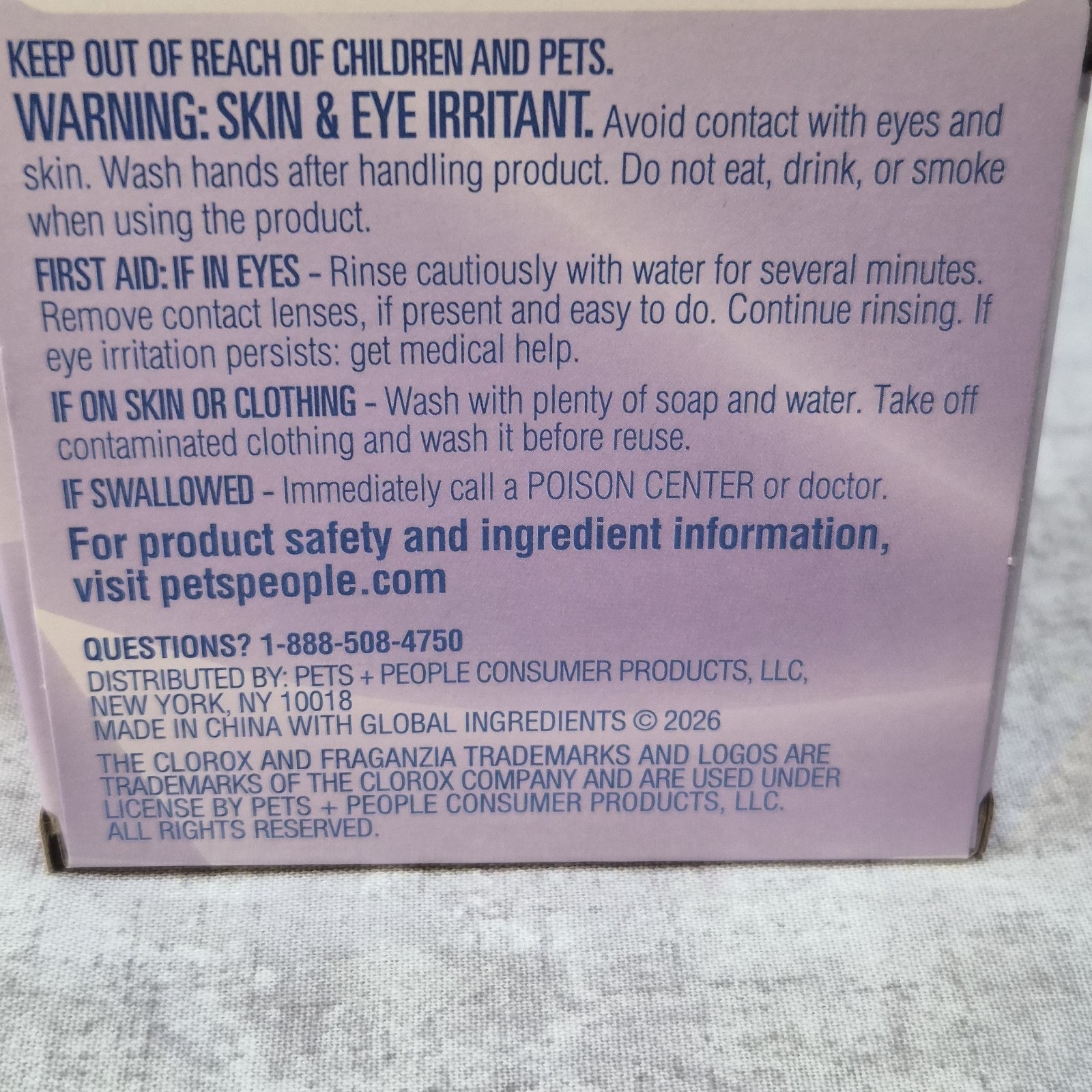 2x Clorox Fraganzia Automatic Toilet Bowl Cleaner Lavender Bleach Free Tablet
