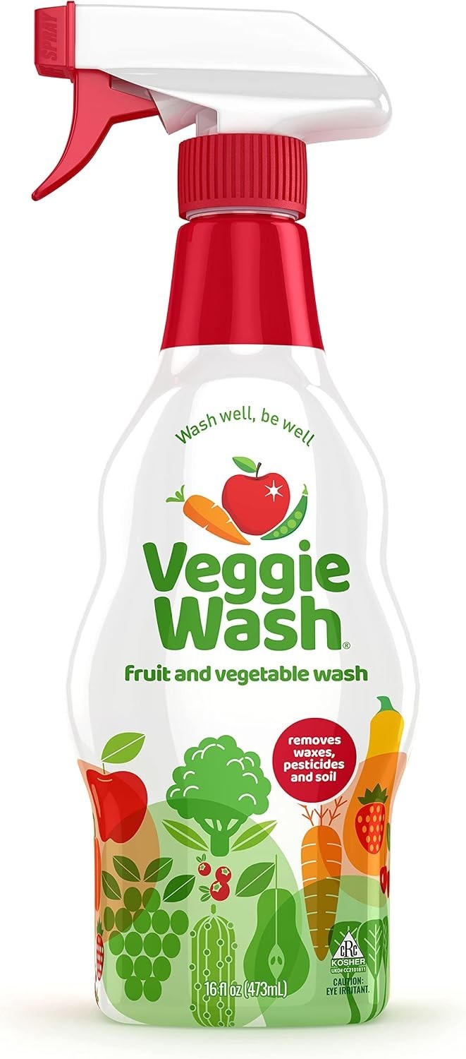 Effective Fruit & Veggie Cleaner – 16oz, Pack x12