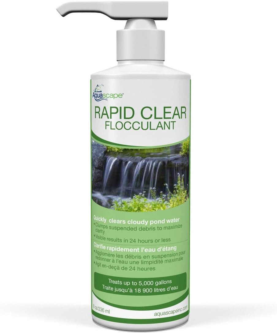 96007 Rapid Flocculant Treatment Clears Cloudy Pond Water 1 Gallon/ 3.78 L