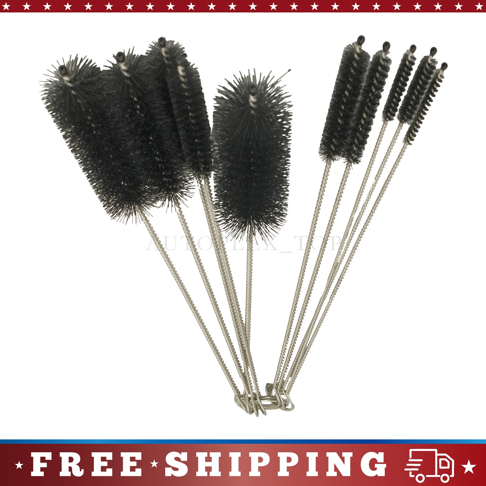 Fit Cleaning Nylon Cleaning Straw Brush Set 10PCS Bottle Tube Pipe Cleaner