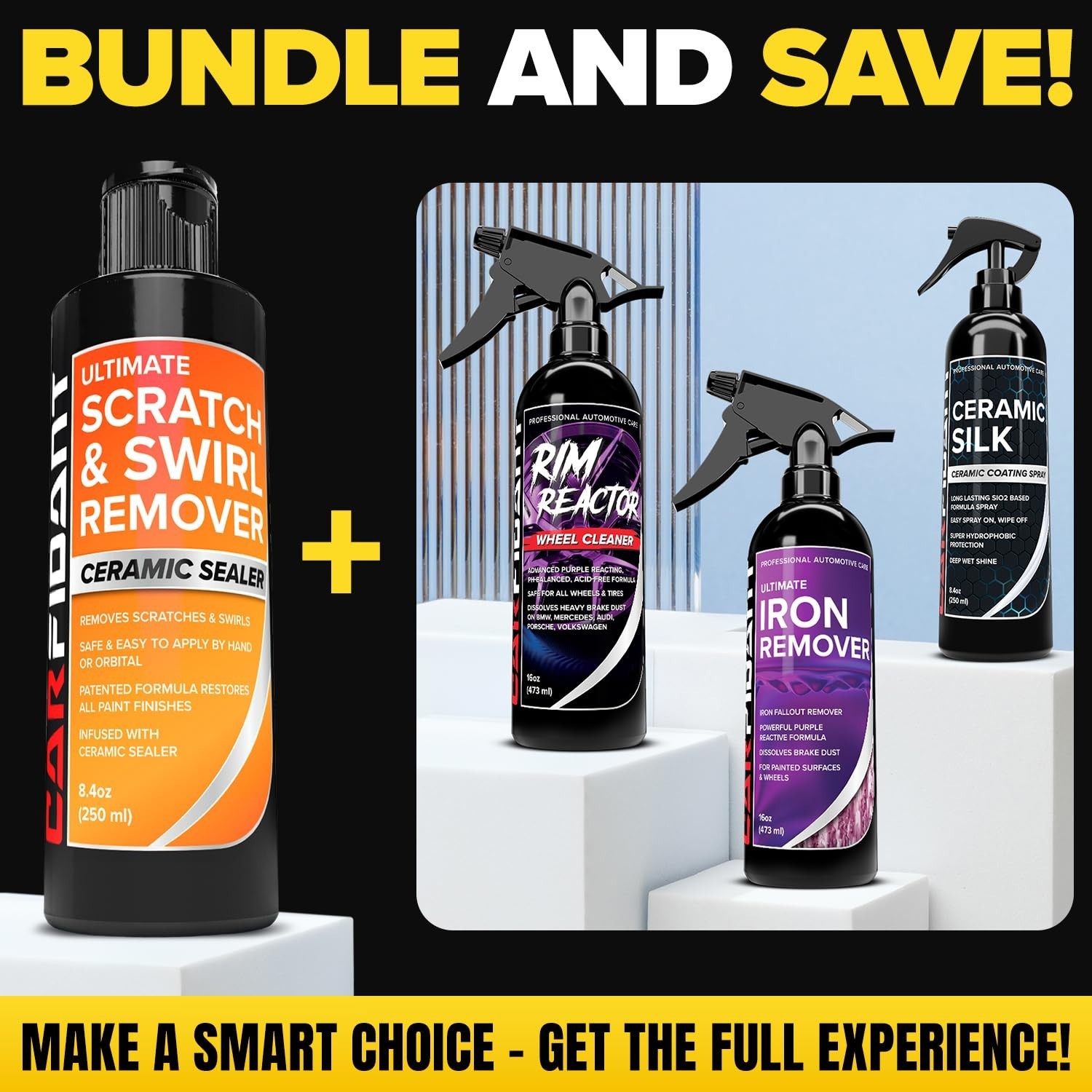 Carfidant Scratch Repair and Swirl Remover – Car Paint Scratch Remover & Rest…