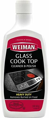 Weiman No Scratch Induction Glass Ceramic Stove Cooktop Cleaner & Polish, 20 oz