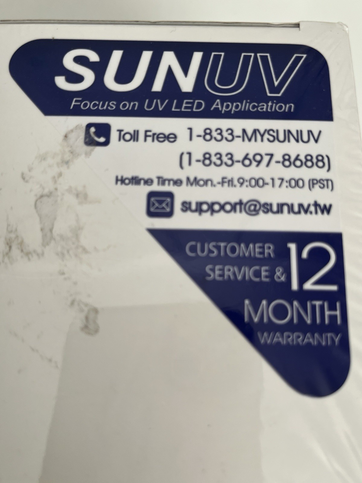 SUNUV LED Sterilizing Box Jewelry Glasses Phone Beauty Tool Disinfect S2 59S New