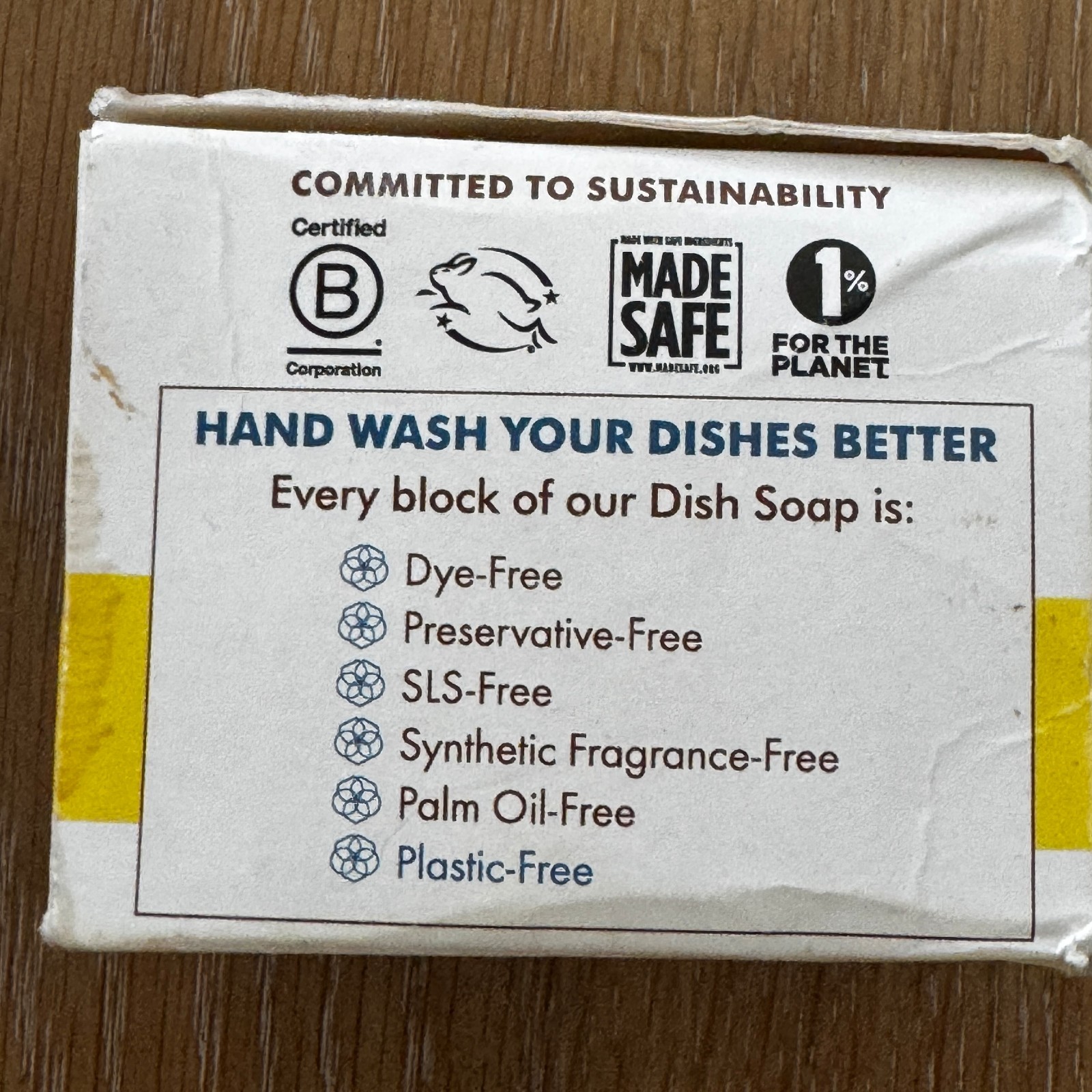 Meliora Cleaning Products Dish Soap Bar Lemon 7 oz ( 199g ) New Old Stock *READ*