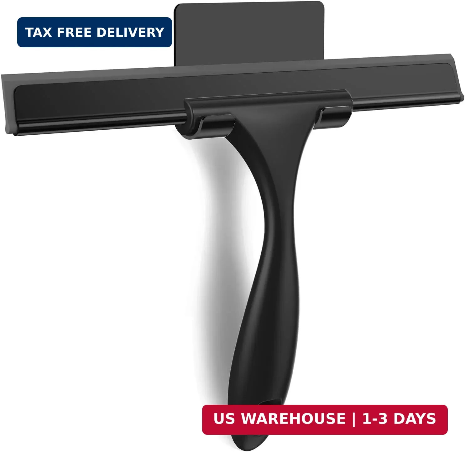 SetSail Squeegee for Shower Glass Door Stainless Steel Shower Squeegee for Glass