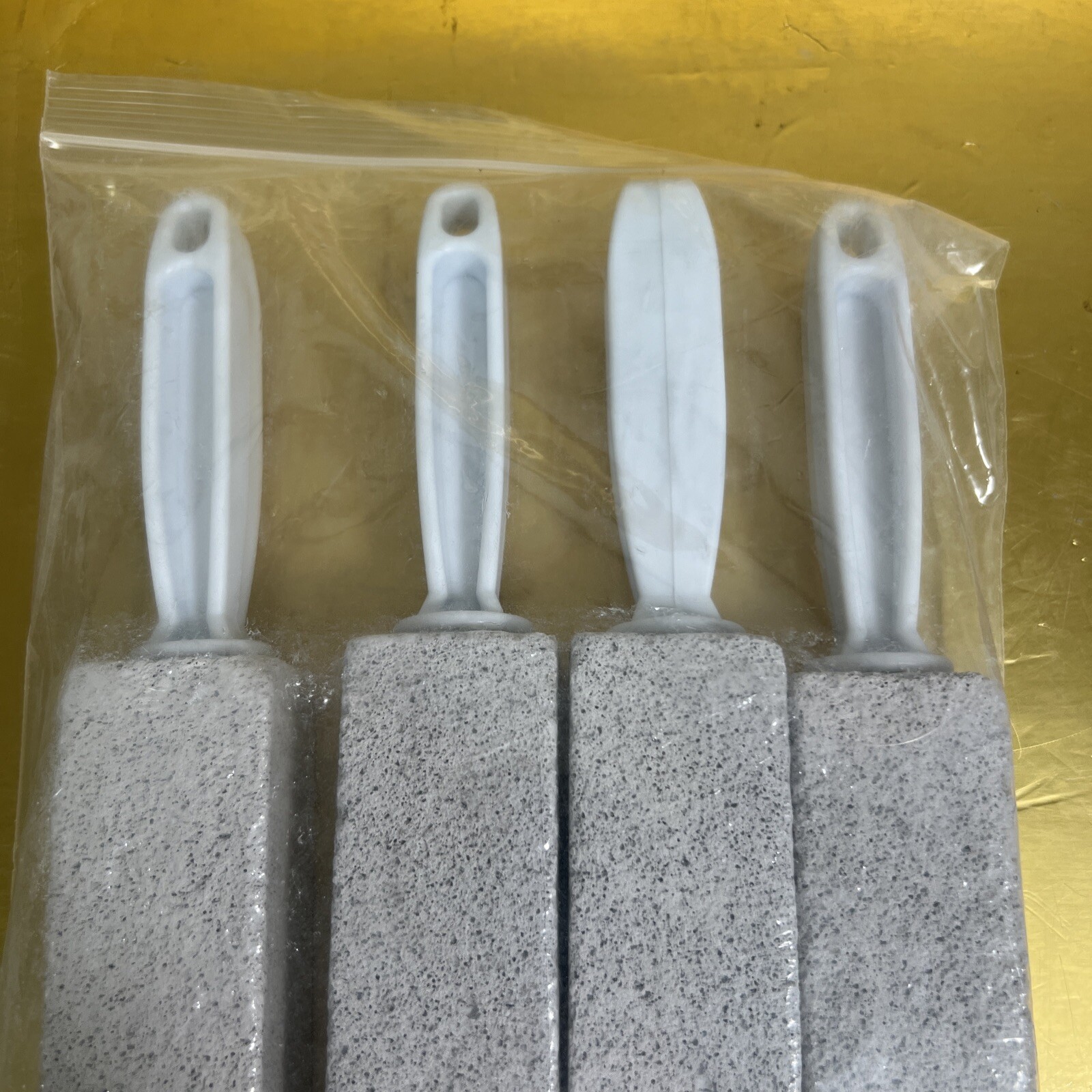 Pumice Cleaning Stone with Handle Toilet Bowl Cleaner Hard Water Ring Remover 4