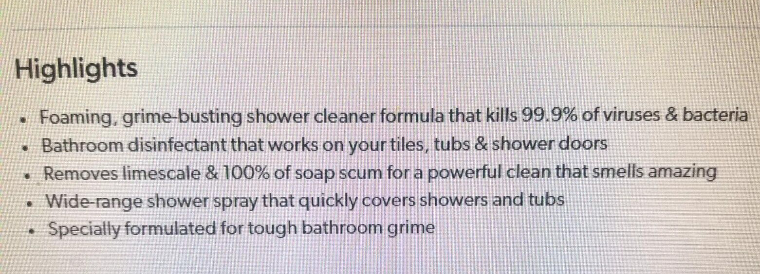 RAINSHOWER SCRUBBING BUBBLES MEGA SHOWER FOAMING BATHROOM CLEANER (3 PK , 20 OZ)
