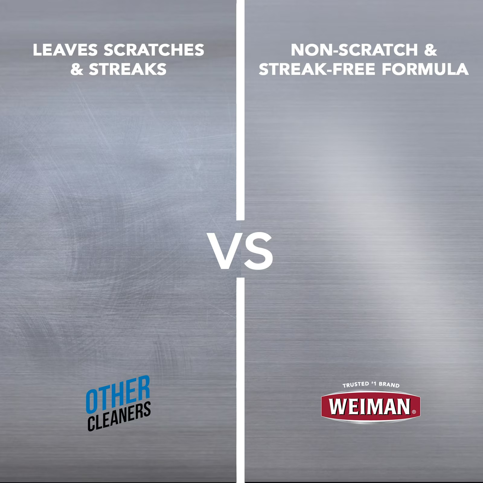 Weiman Stainless Steel Cleaner Polish Spray 12 Oz Floral Scent Appliances