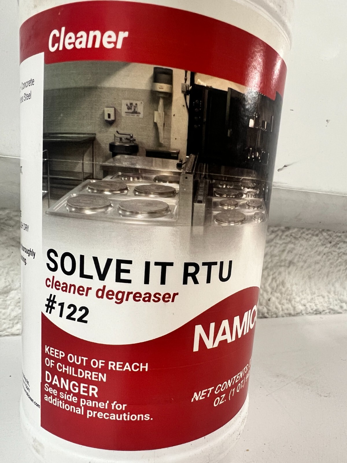 CASE OF 11 CarrollClean NAMICO Solve It RTU #122 Cleaner Degreaser 32 fl oz