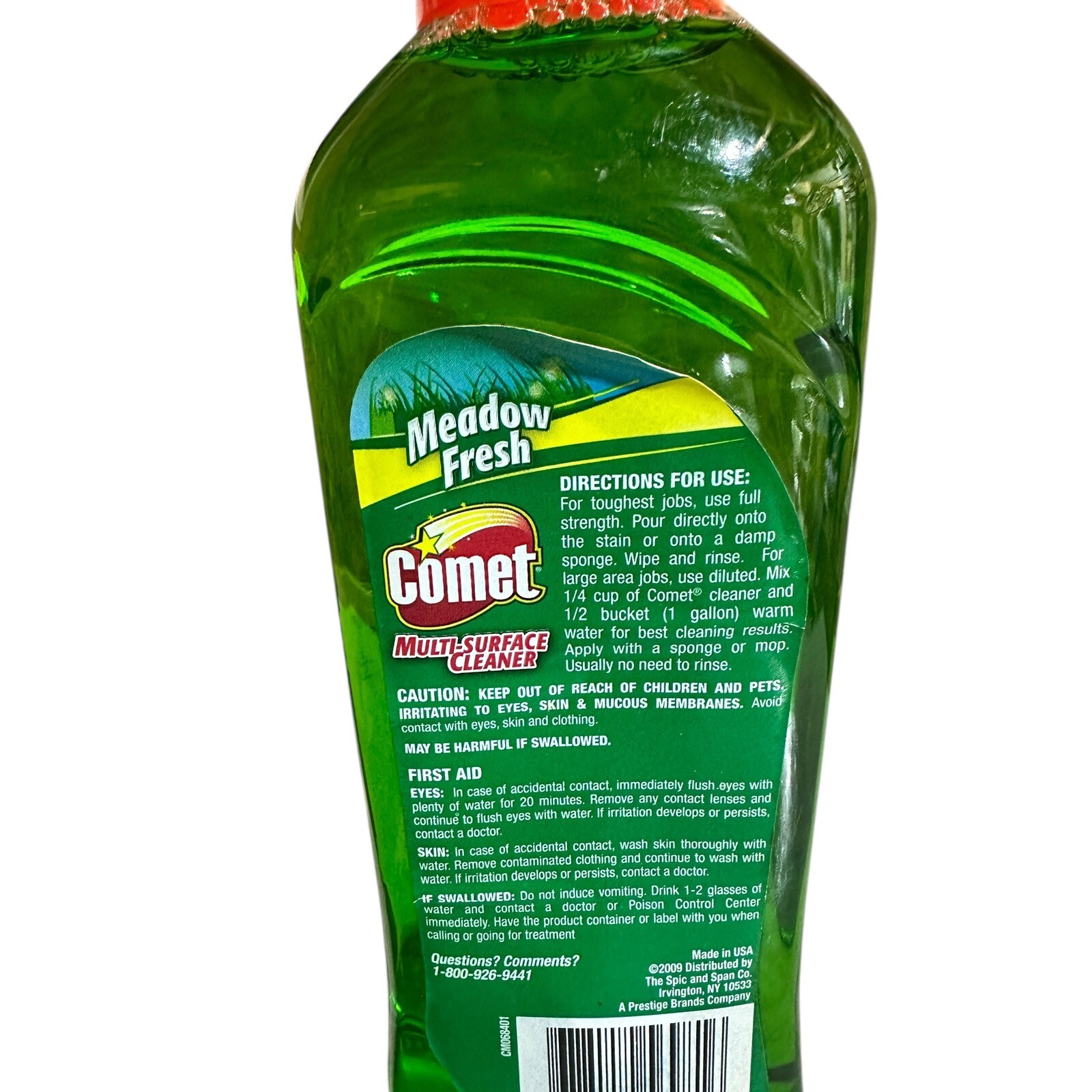 Comet Multi-Surface Cleaner Meadow Fresh – Discontinued 24 oz Rare 2009