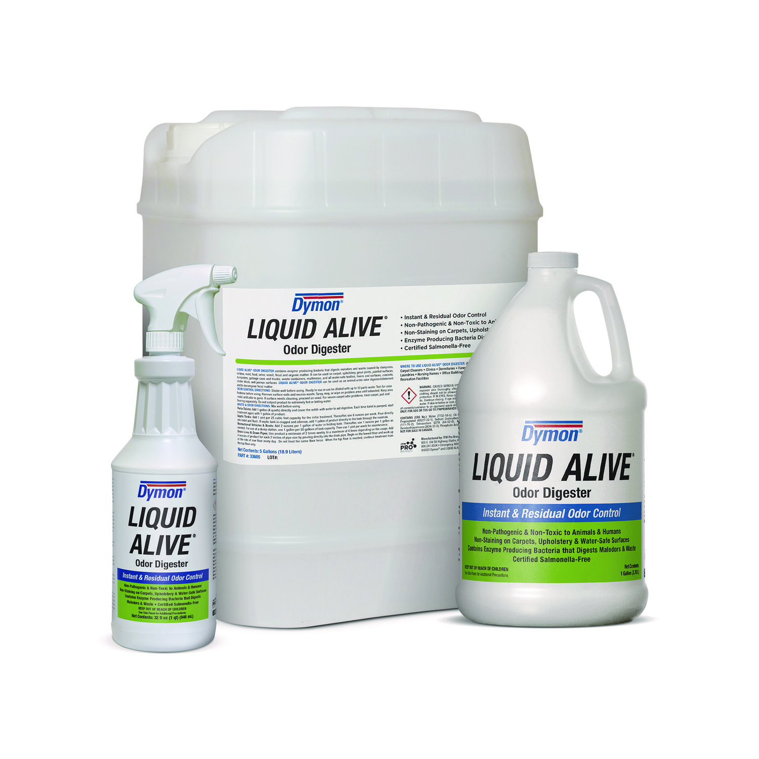 Dymon® LIQUID ALIVE® Odor Digester