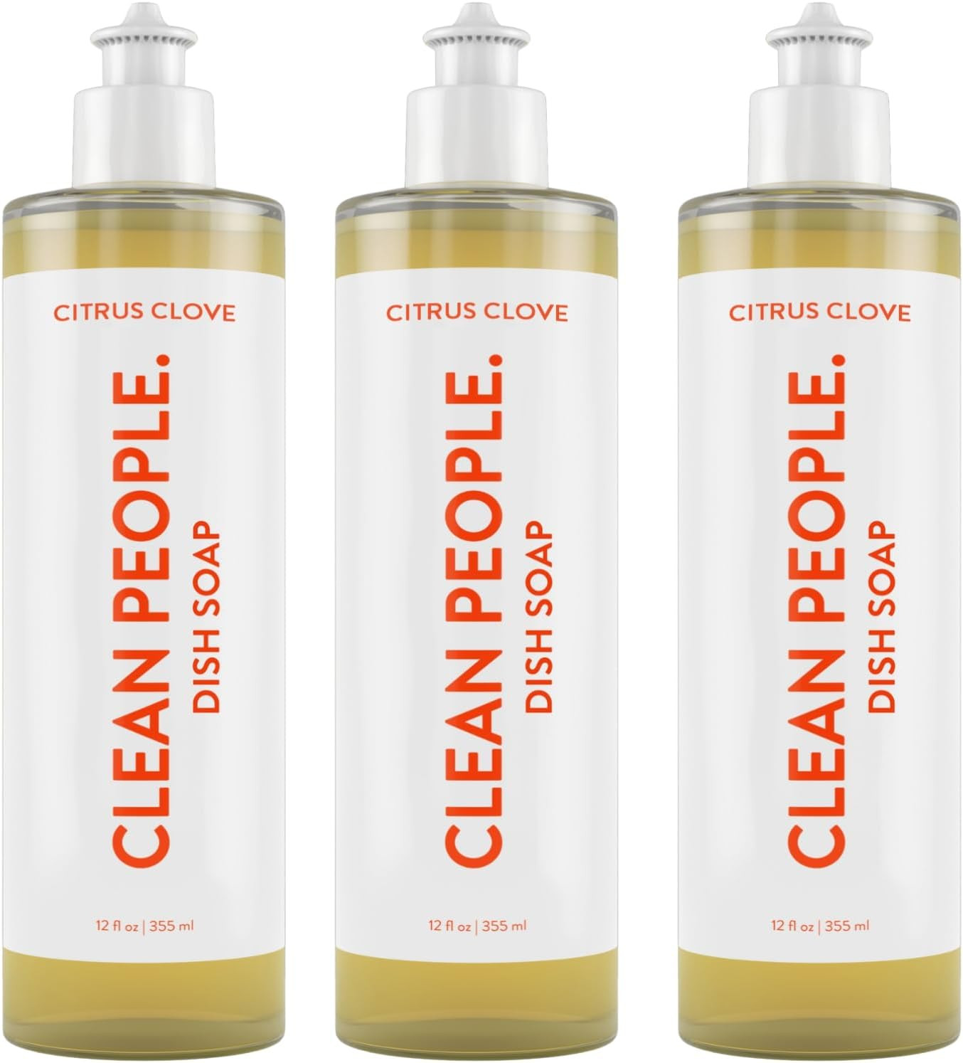 Liquid Dish Soap – Clean, Simple Ingredients – Extra Scrubbing Power (Citrus Clo
