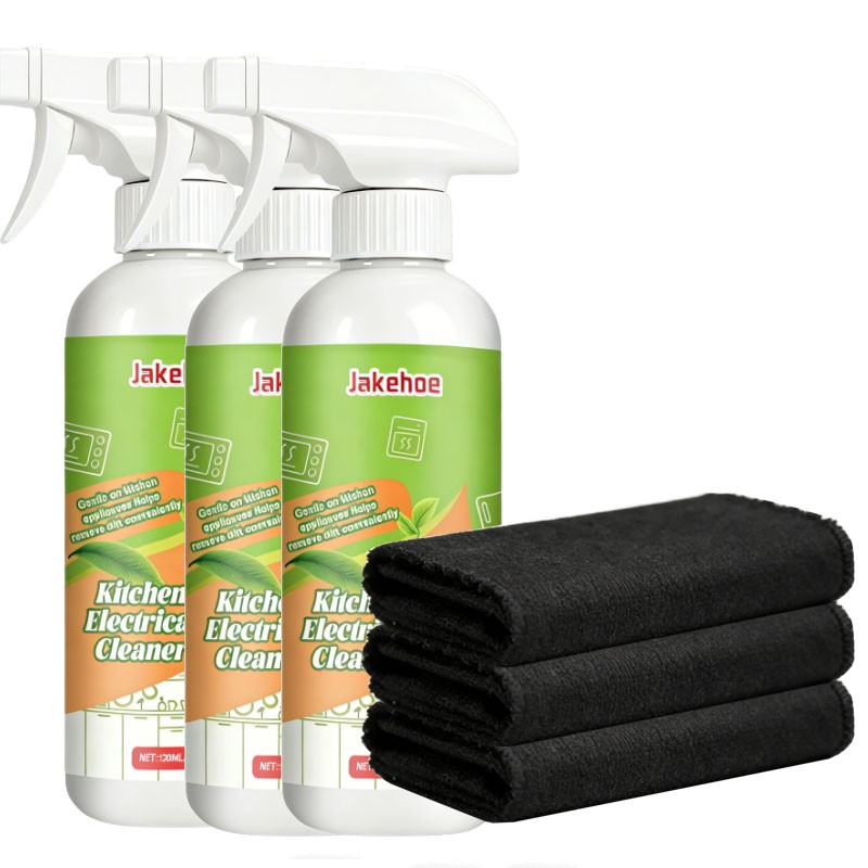 120ML Electrolyzed Ion Kitchen Cleaner Spray, Cleanse Kitchen Appliance Cleaner