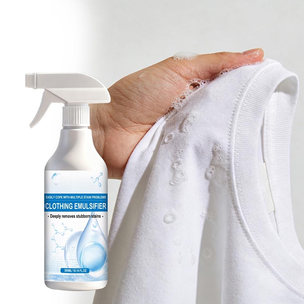 Clothing Emulsifier, Fly Cloth Cleanse Clothing Emulsifier StainRemover Spray