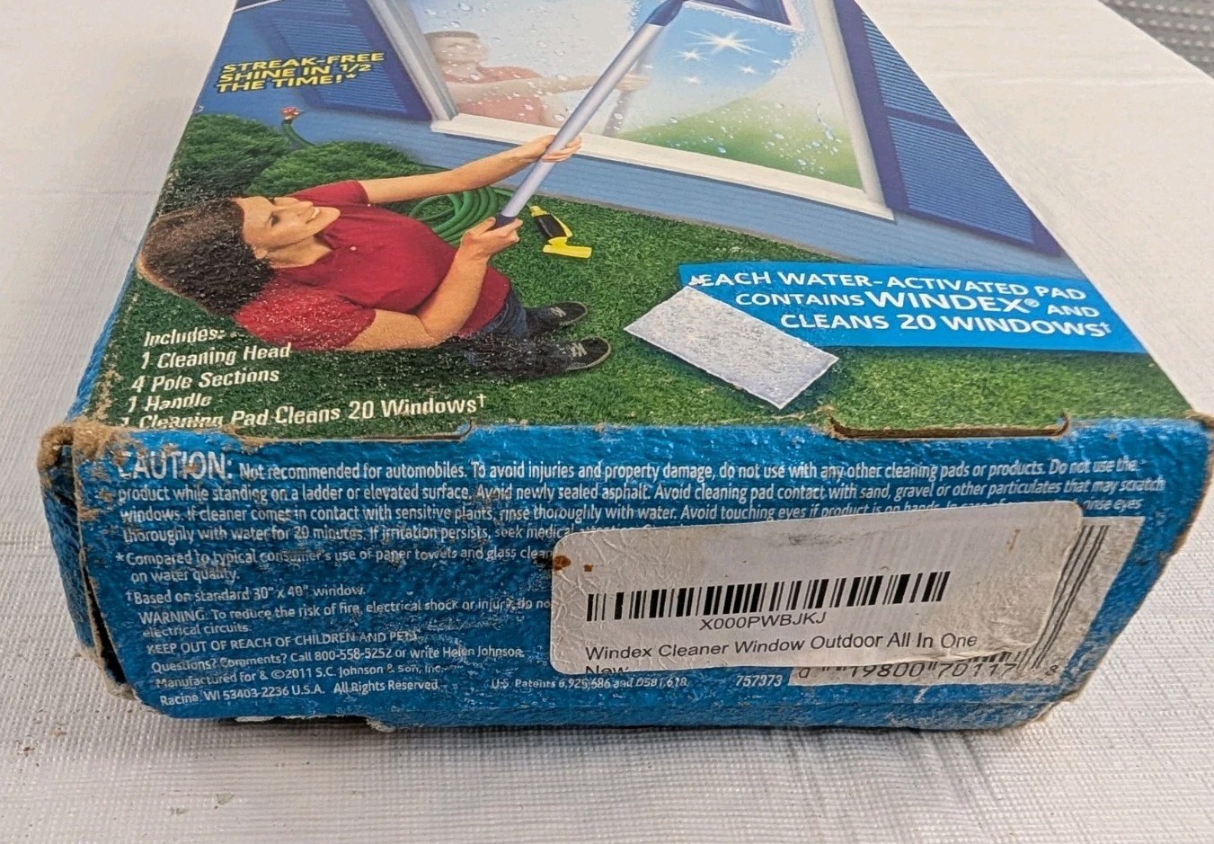 Windex Outdoor All-In-One Outdoor Glass & Window Cleaning Tool Starter Kit READ