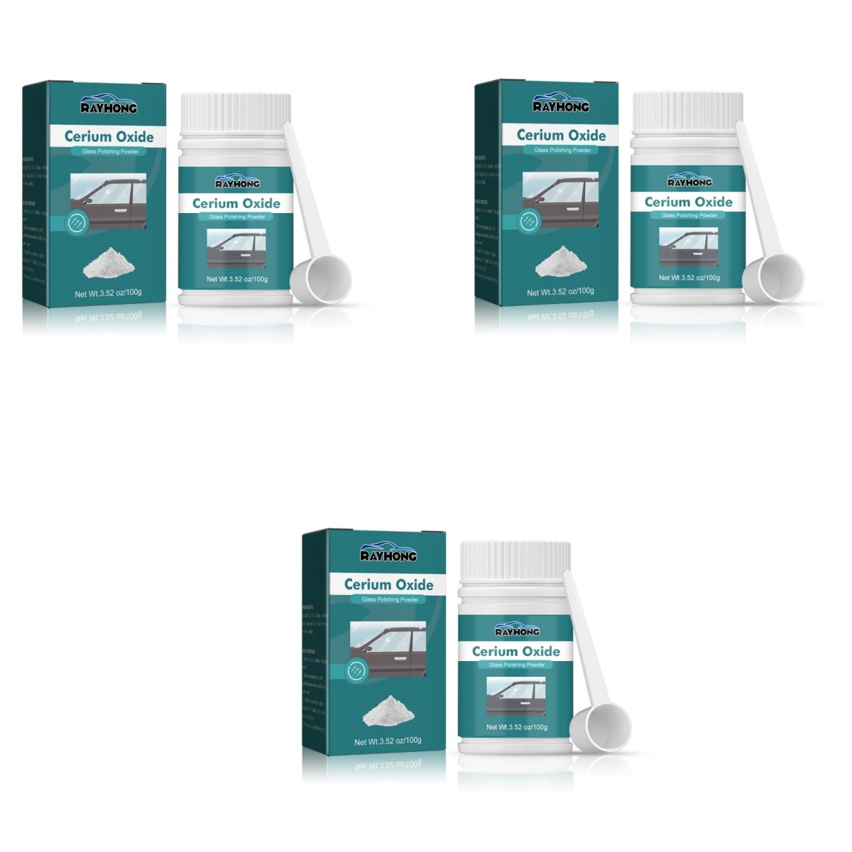 Cerium Oxide Glass Scratch Remover Professional Glass Polishing Compounds USA