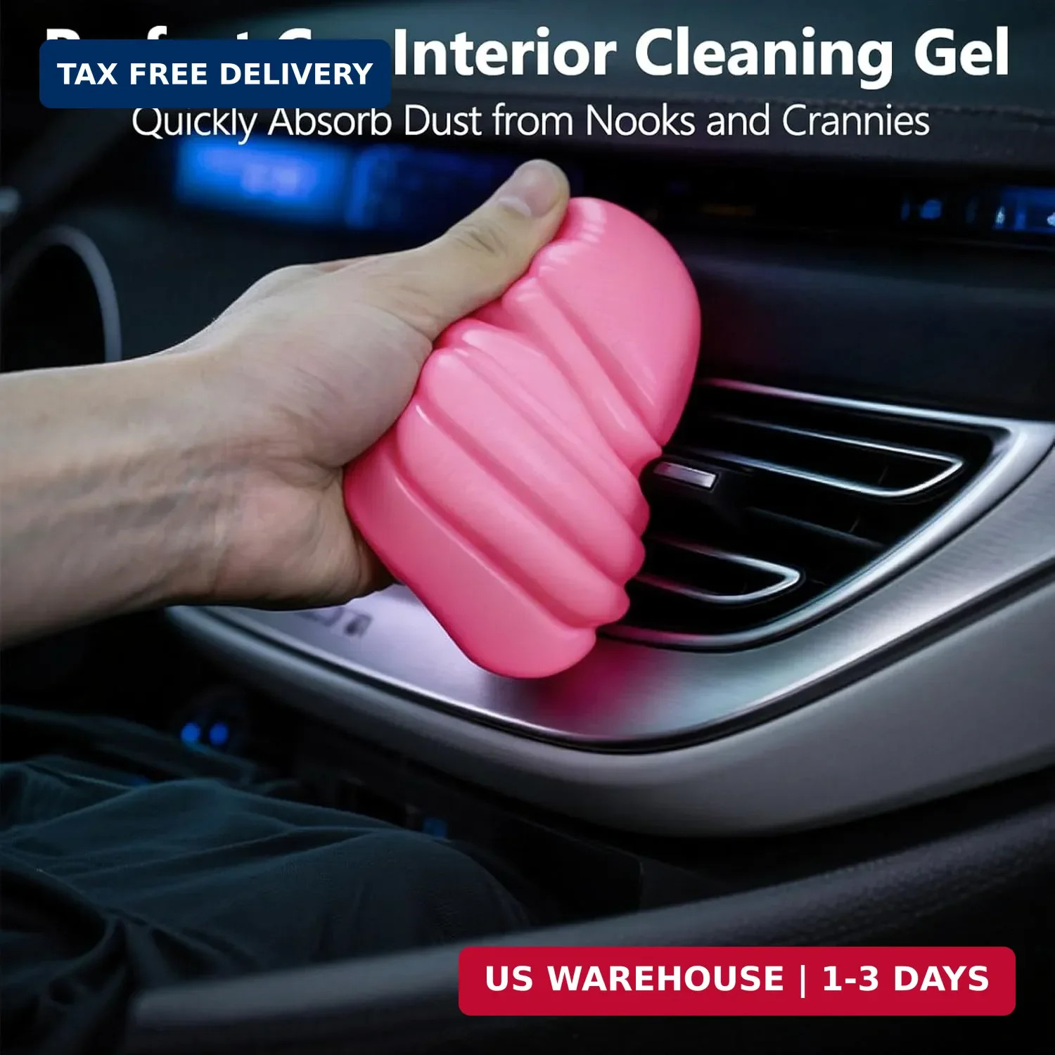 Car Cleaning Gel Putty Interior Dust Remover Auto Detailing Cleaner 5.6oz