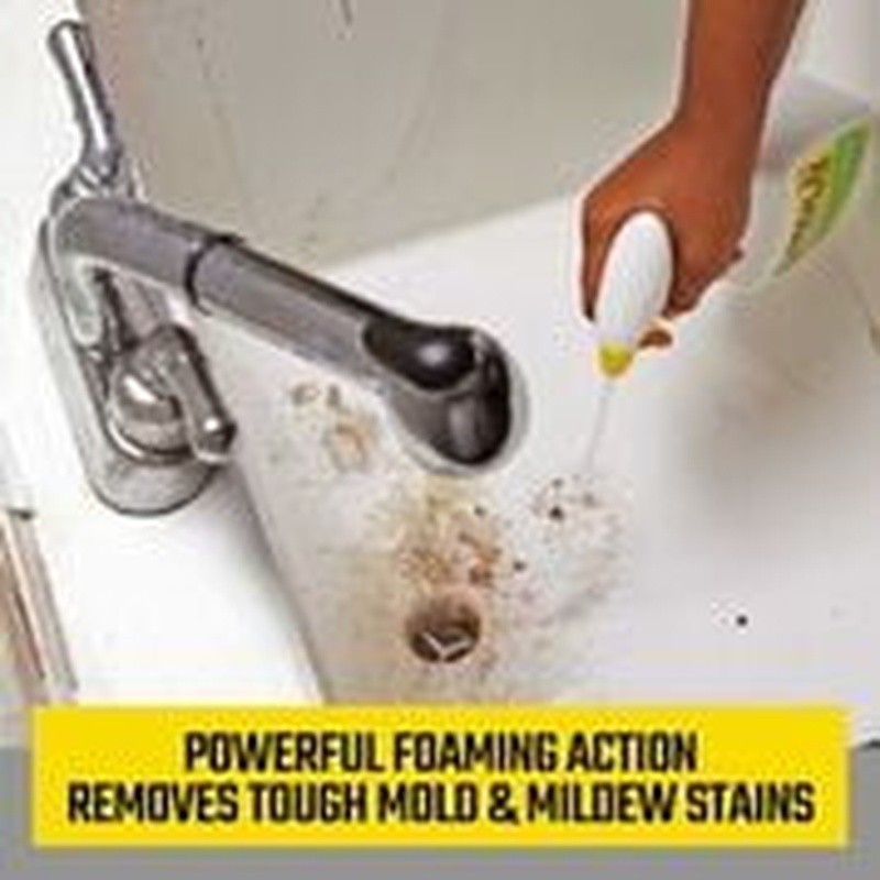 Mold Mildew Stain Remover Bleach Free Foaming Spray Cleaner Home Surfaces New