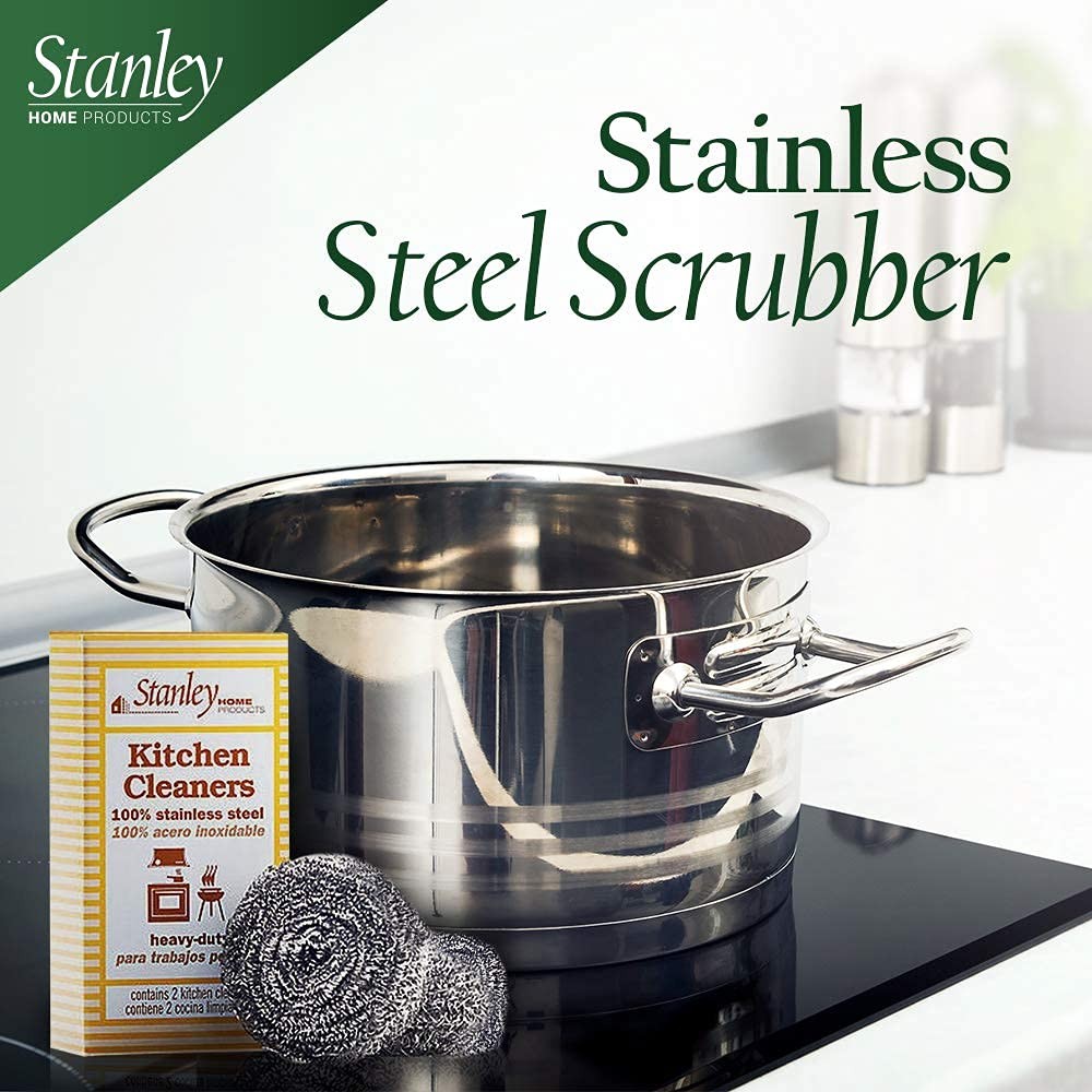 S Stainless Steel Kitchen Scouring Cleaners 2 Cleaners Included