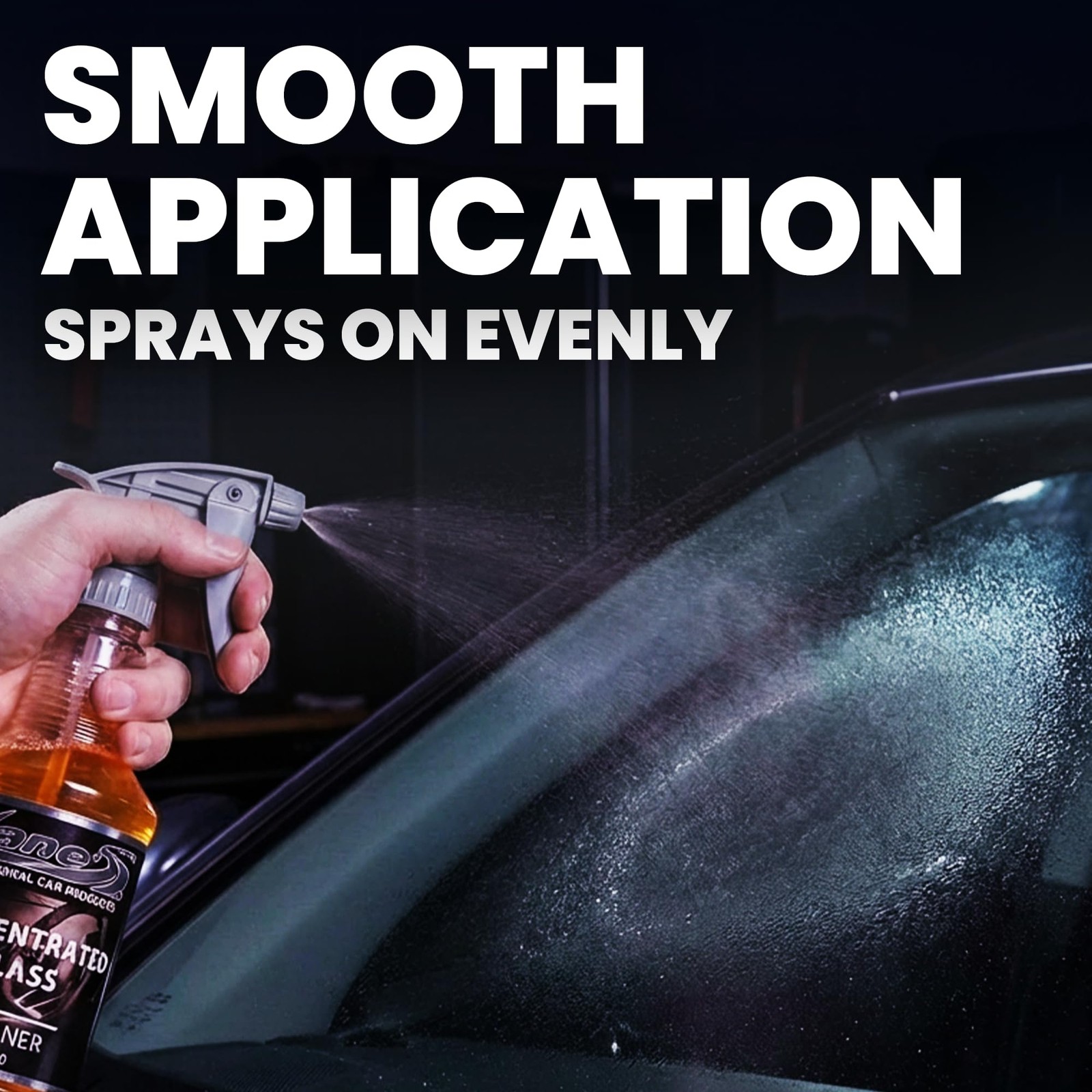 Concentrated Auto Glass Cleaner | Tint-Safe Car Windshield, Window Cleaner | …