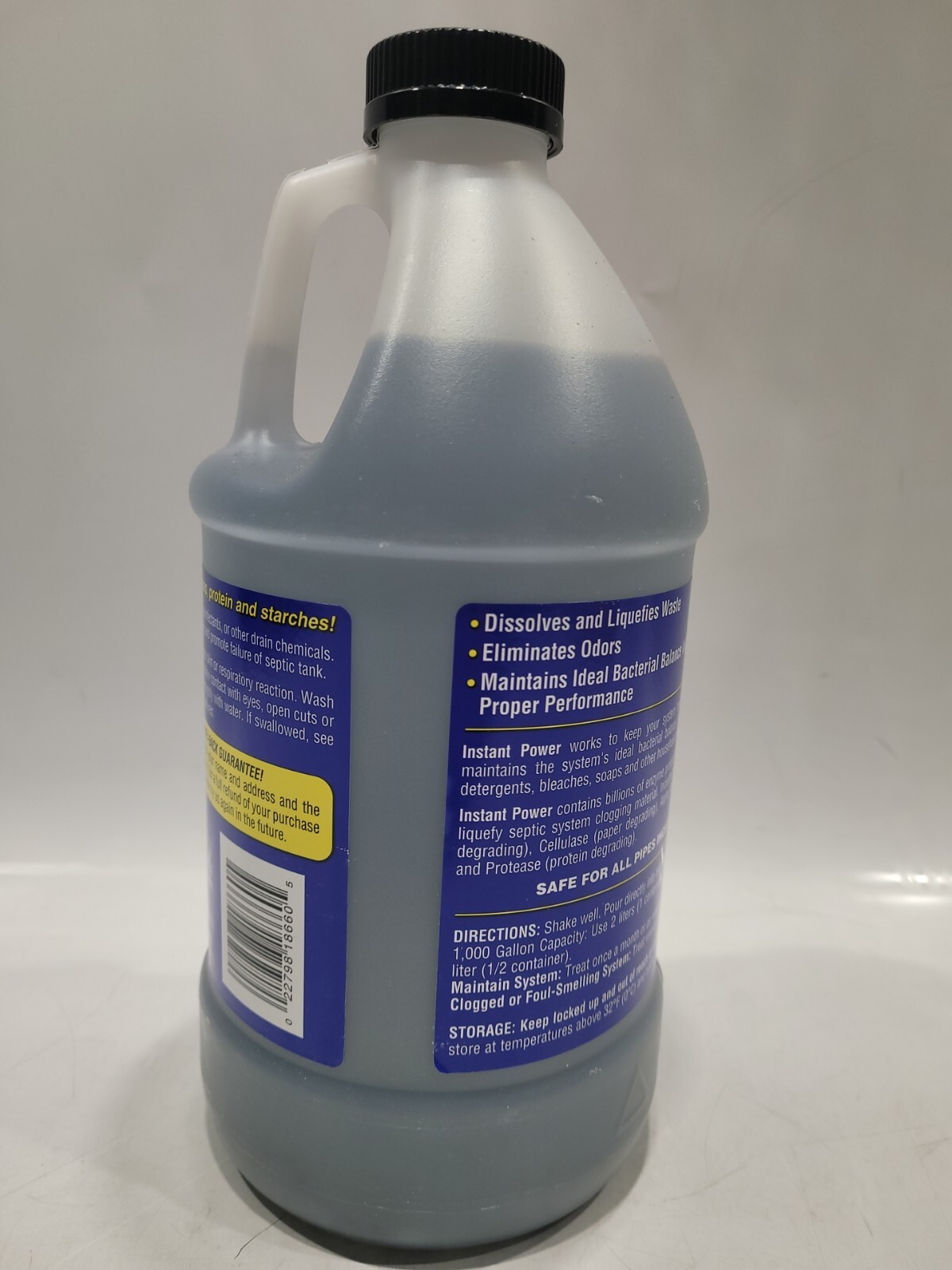 Instant Power® Septic System & Cesspool Treatment, 67.6 fl oz., 2 Liter
