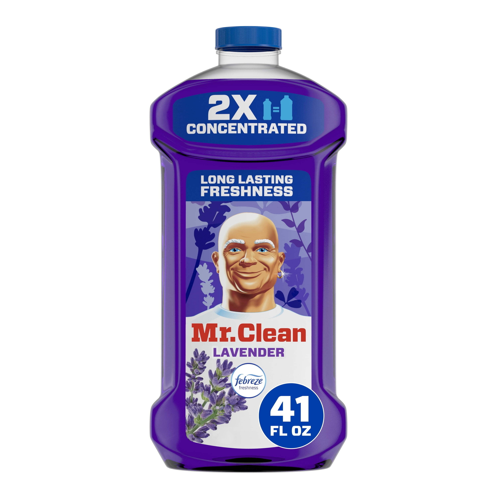 2X Concentrated Floor Cleaner, All Purpose Cleaner, Mop Soap, Lavender,41 fl oz