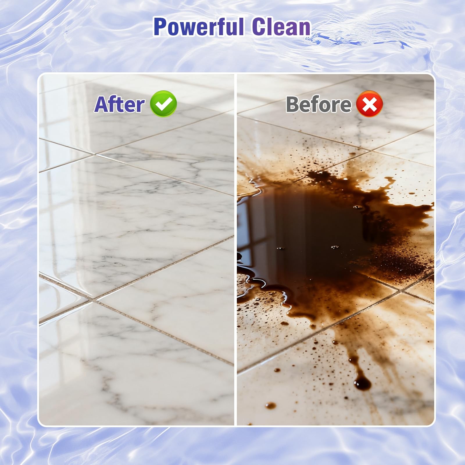 1L Floor Lavender Cleaning Solution 1 Bottles Refill, with Tineco All Series …
