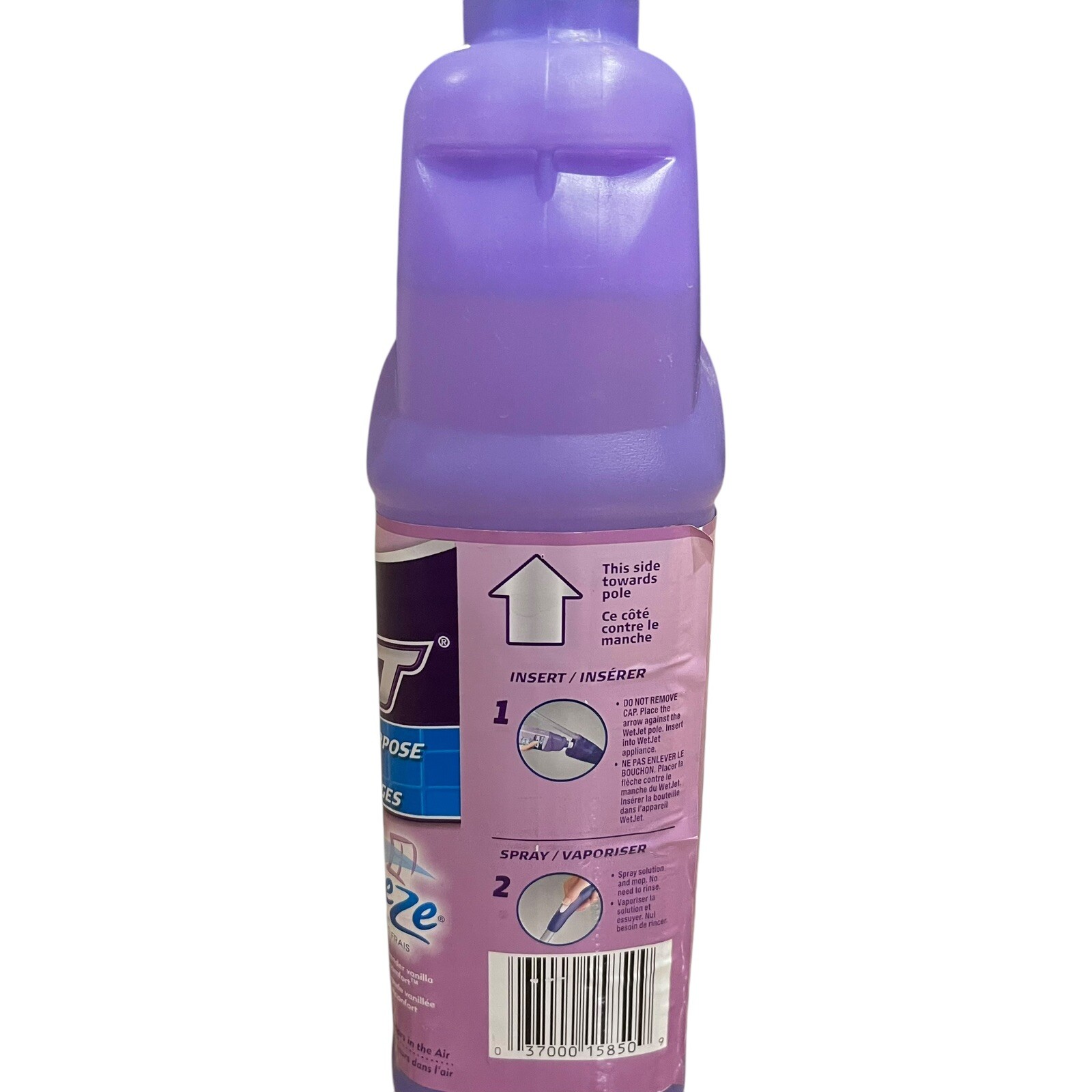Vtg Swiffer Wet Jet Multi Purpose Cleaner Febreze Lavender Vanilla 1L 33.8 fl oz