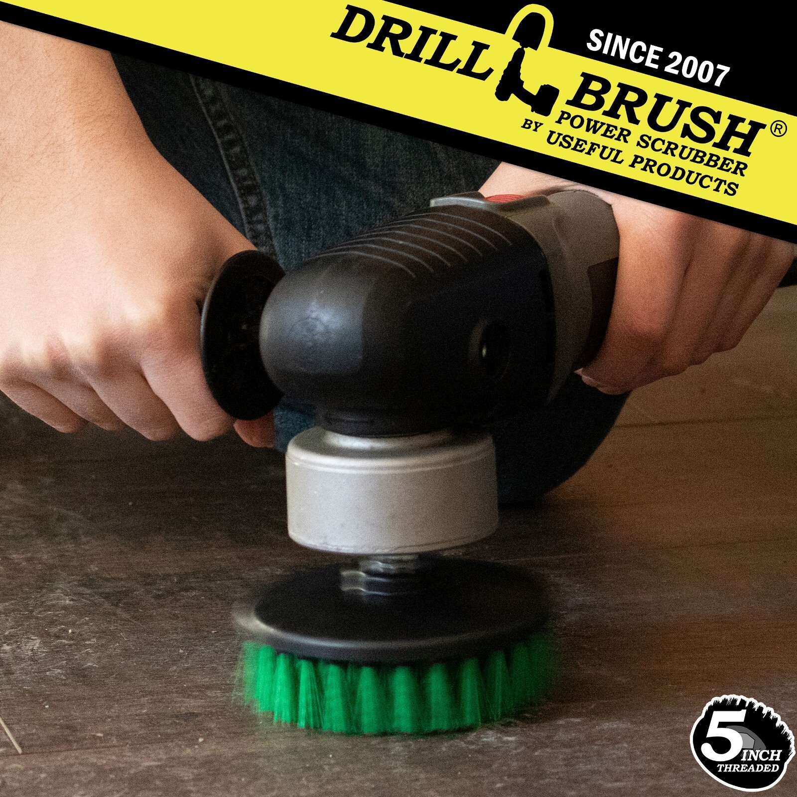 Carpet Upholstery Brush fits Meguiar’s rotary and Porter Cable DA Polishers