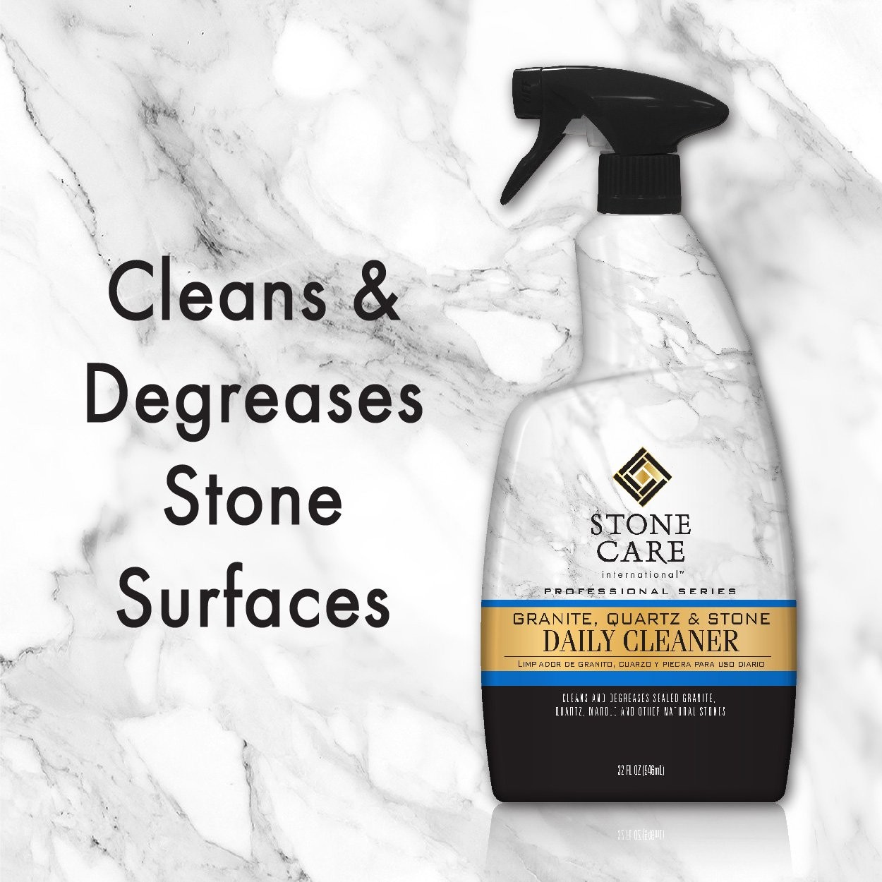 Granite Cleaner 32 Fl Oz 2 Pack Stone Care Marble Quartz