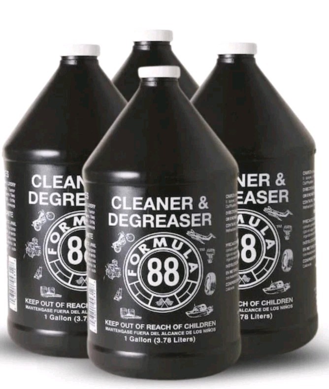 4~ FORMULA 88 DEGREASER Garage 1 Gallon each ( 4 Jugs ) Free & Fast Shipping